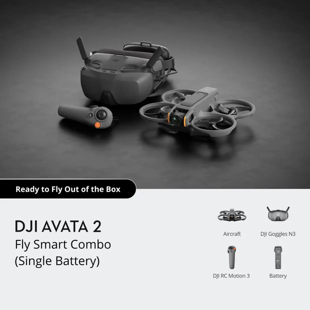 DJI Avata 2 Fly Smart Combo (Single Battery) or DJI Neo 2 Motion Fly More Combo - with goggles or £400 cash